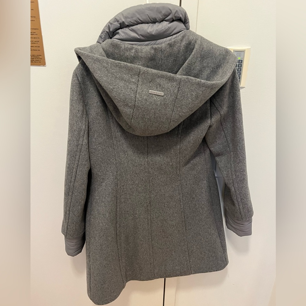 Soia & KYO Wool Gray Women's Jacket with Lining - Picture 5 of 5